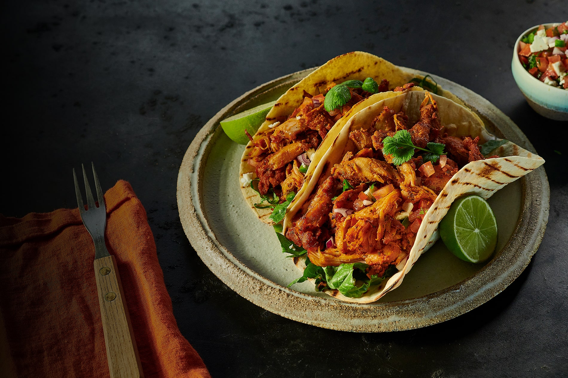 Discover: Chicken Tinga Tacos